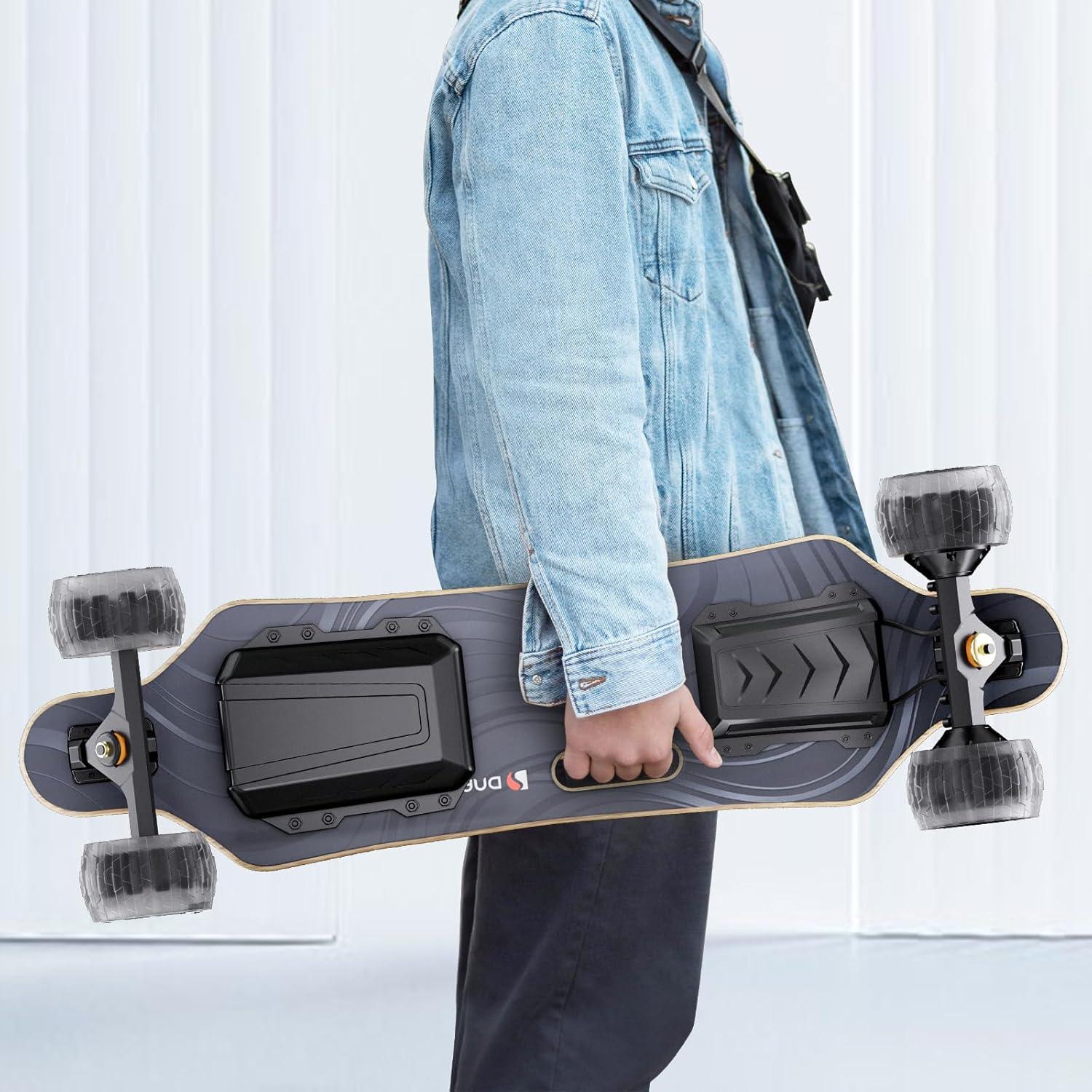 Patineta Eléctrica DNASKATE V20 1000W 35Km/h Longboard