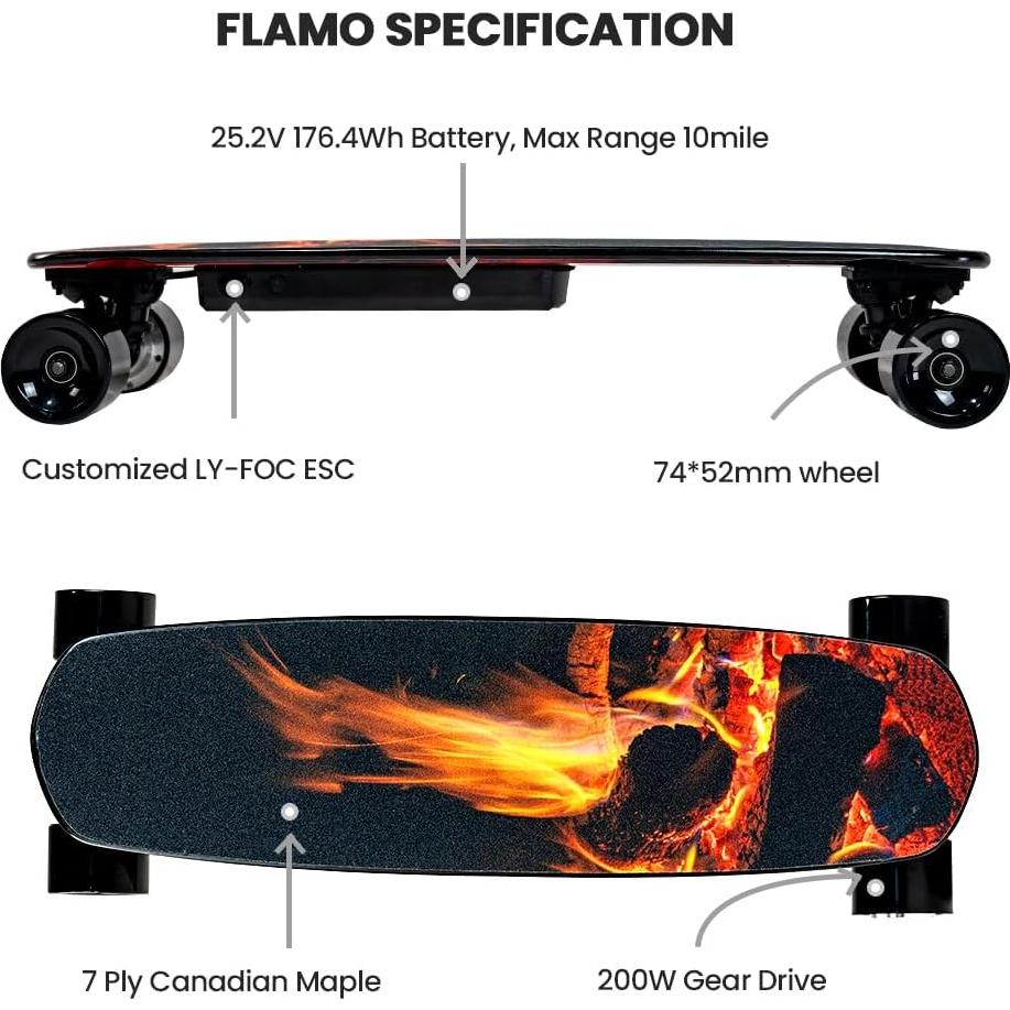 Patineta Eléctrica UDITER Flamo 21Km/h 4 Velocidades