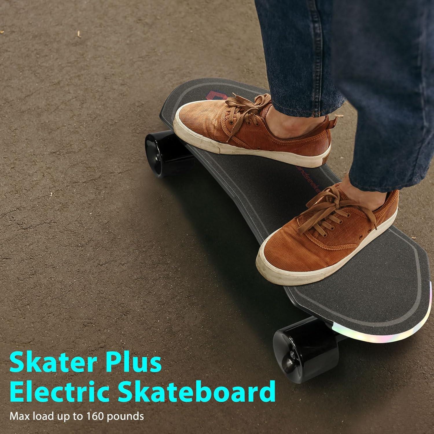 Patineta eléctrica Windseeker Skater Plus 350W 15 km/h