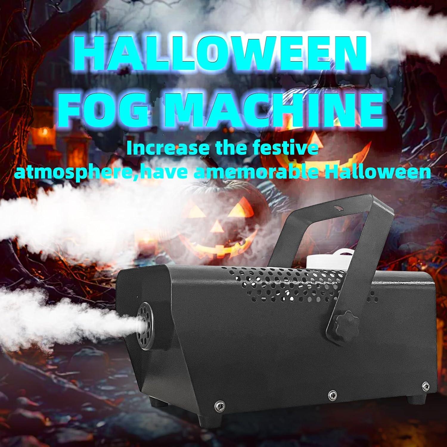 Máquina de Niebla 400W Mini con Control Remoto y Tanque 500ml