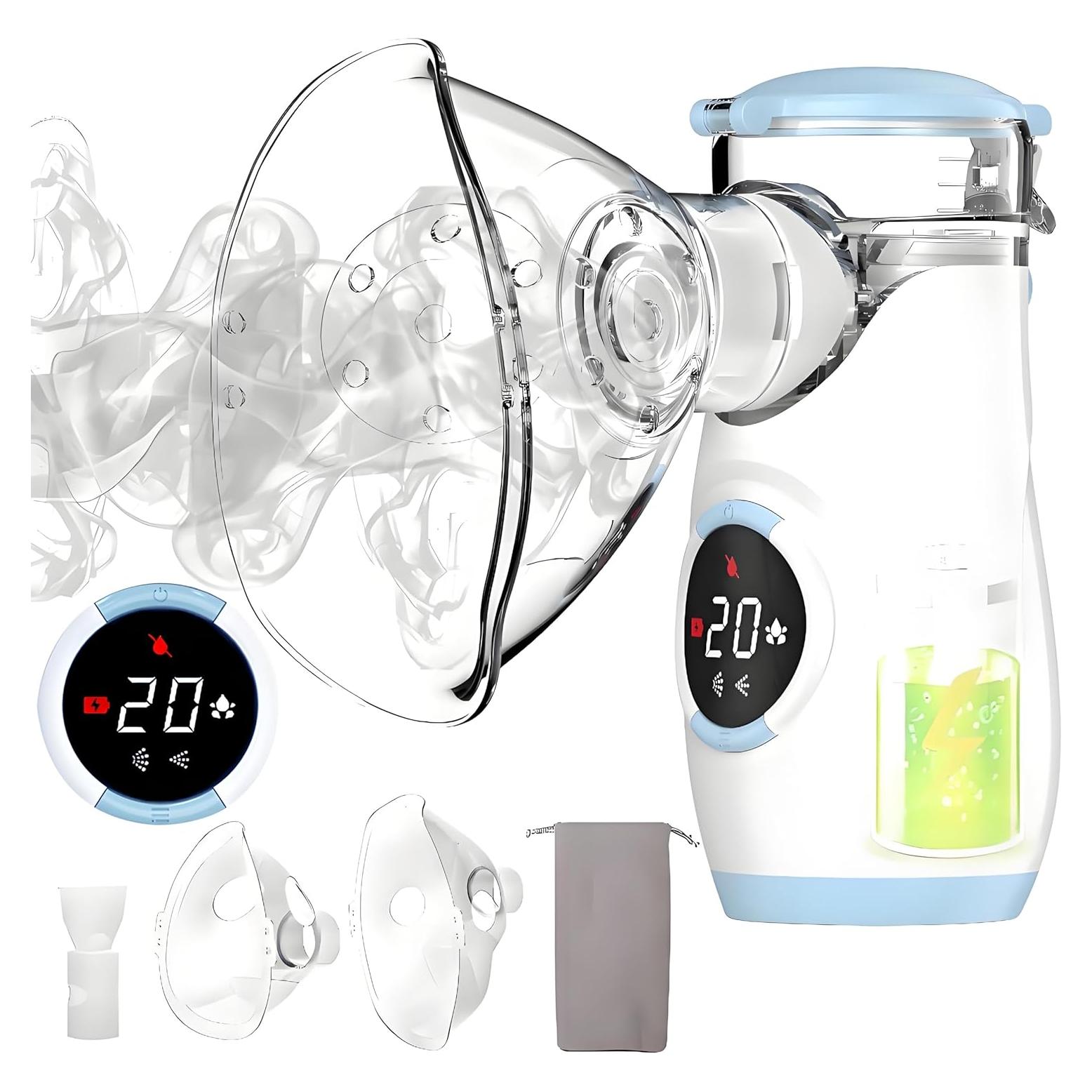 Nebulizador de Malla Mayluck MY-135B Portátil con Auto-Limpieza