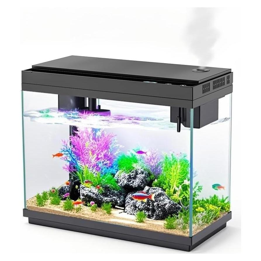 Acuario Inteligente Rechale 9L con Bomba Silenciosa y LED RGB