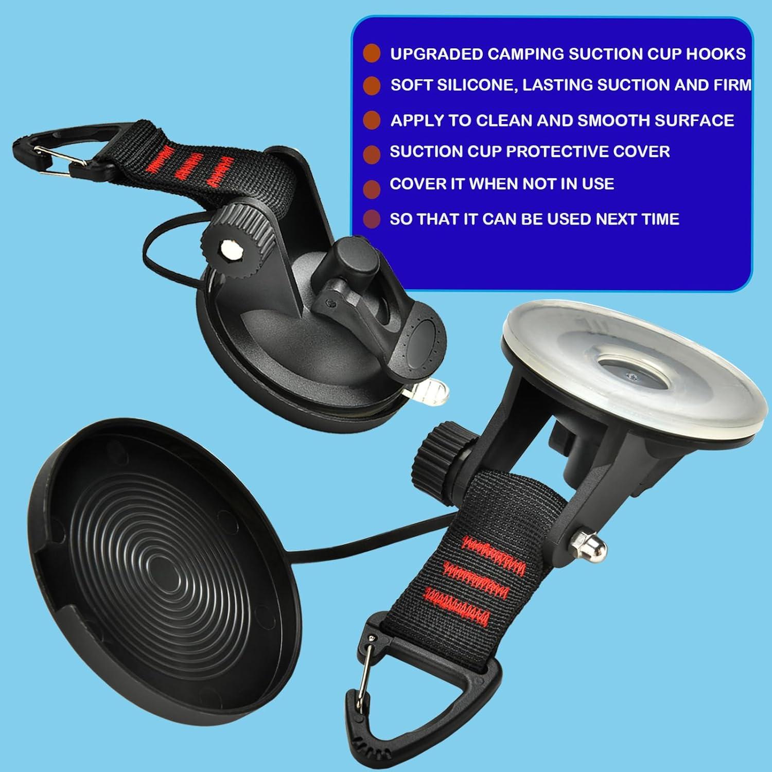 4 Ganchos de Ventosa OjpZorynic Alta Resistencia 10 kg