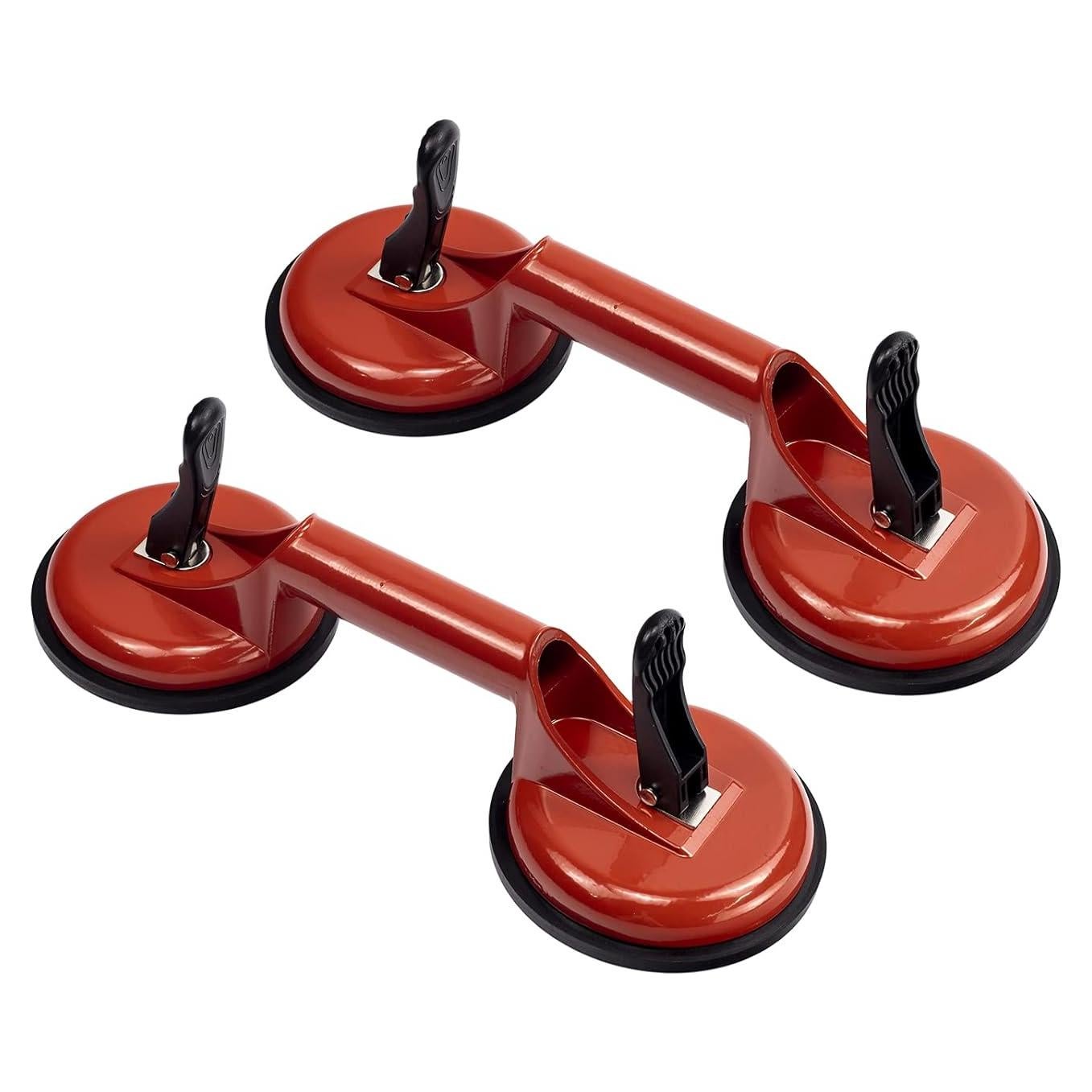 Paquete de 2 Ganchos de Ventosa Aluminio Genubi 11.94 cm