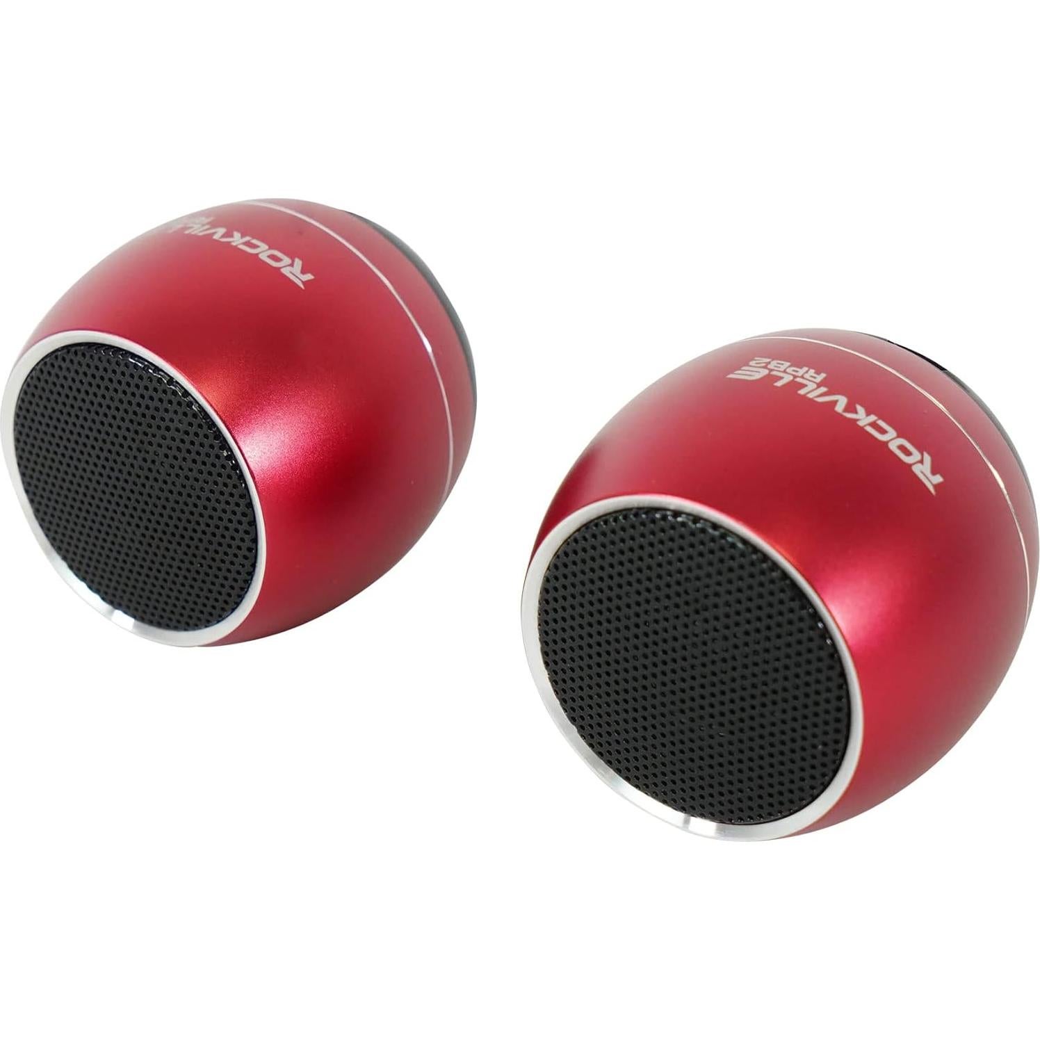 Altavoces Bluetooth Rockville RPB3-RED Portátiles TWS 10h