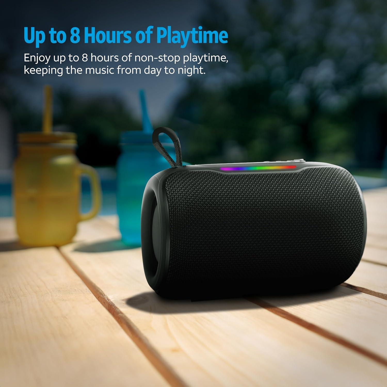 Altavoz Bluetooth AT&T Essentials 10W Impermeable Negro