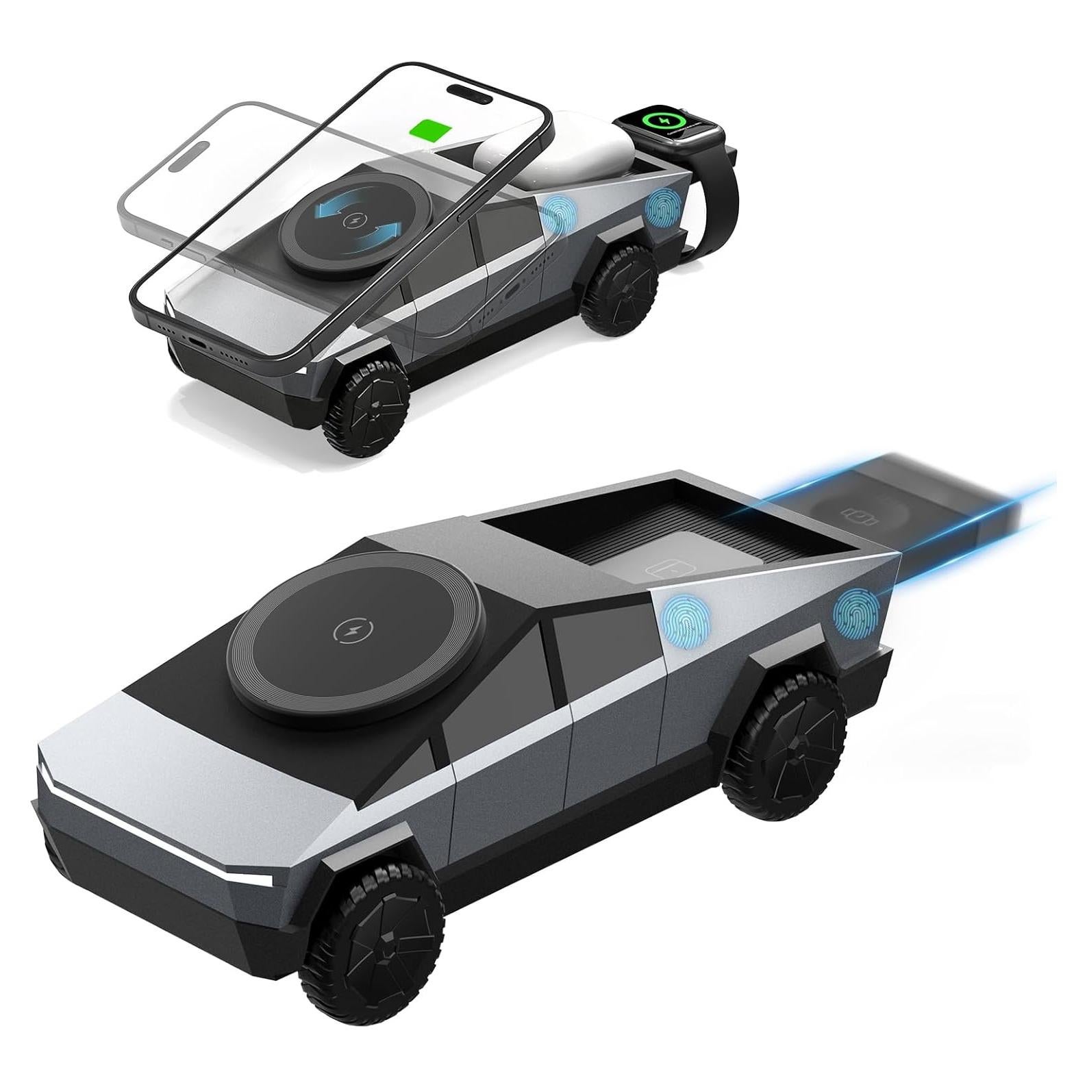 Soporte de Carga Inalámbrica 3 en 1 Cyberdock para Apple