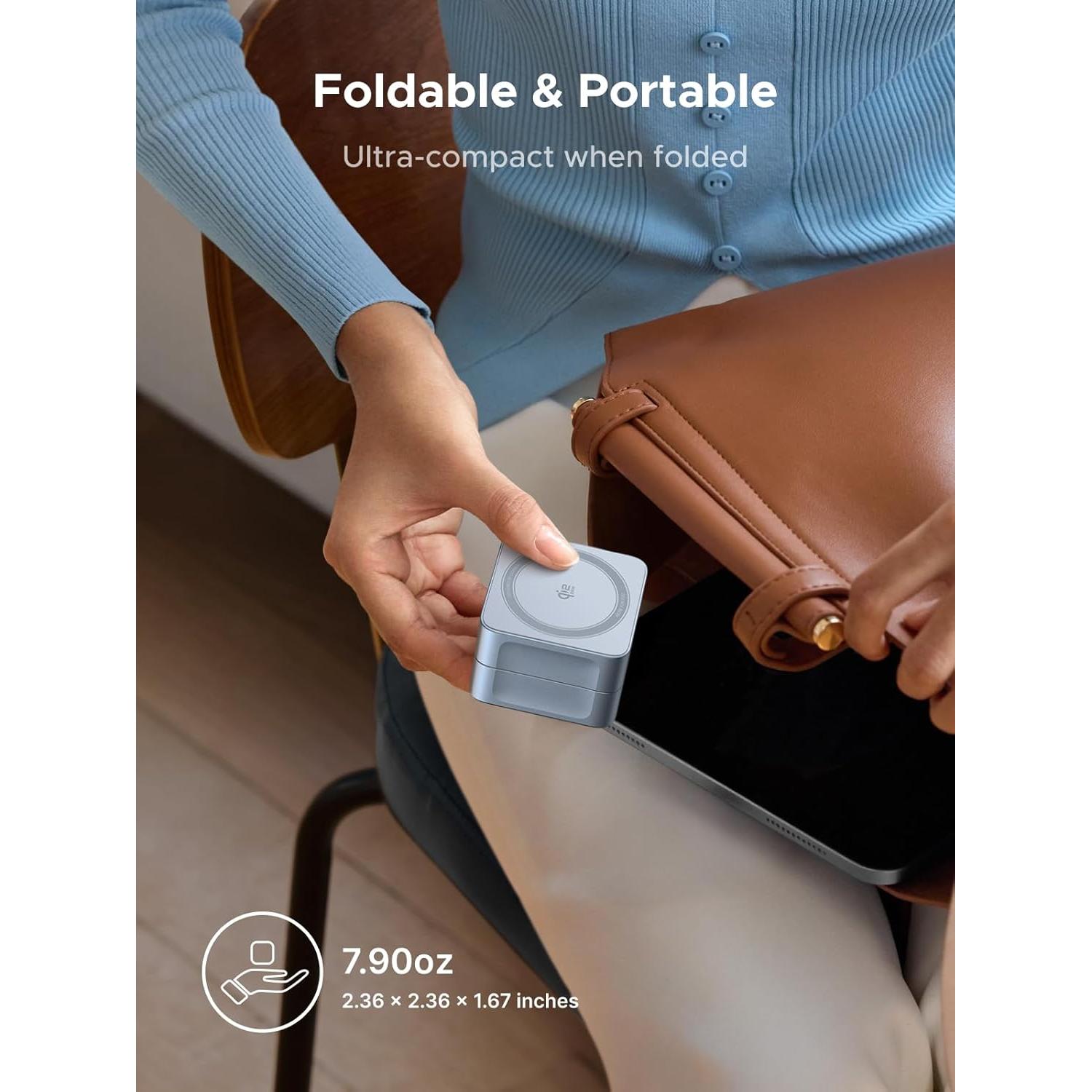 Cargador Inalámbrico UGREEN Qi2 25W Magnético para iPhone