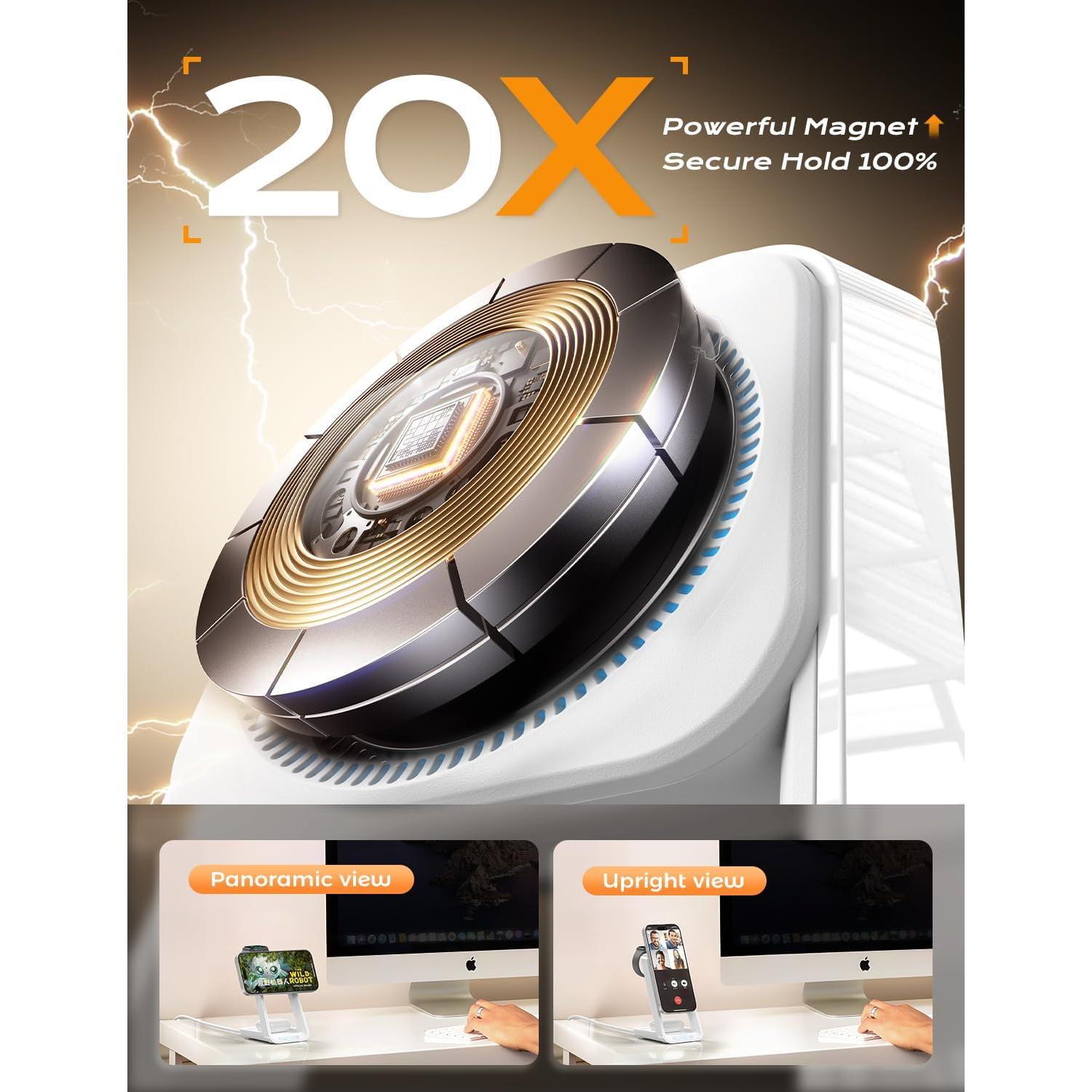 Estación de Carga 3 en 1 APOR para iPhone, Apple Watch y AirPods