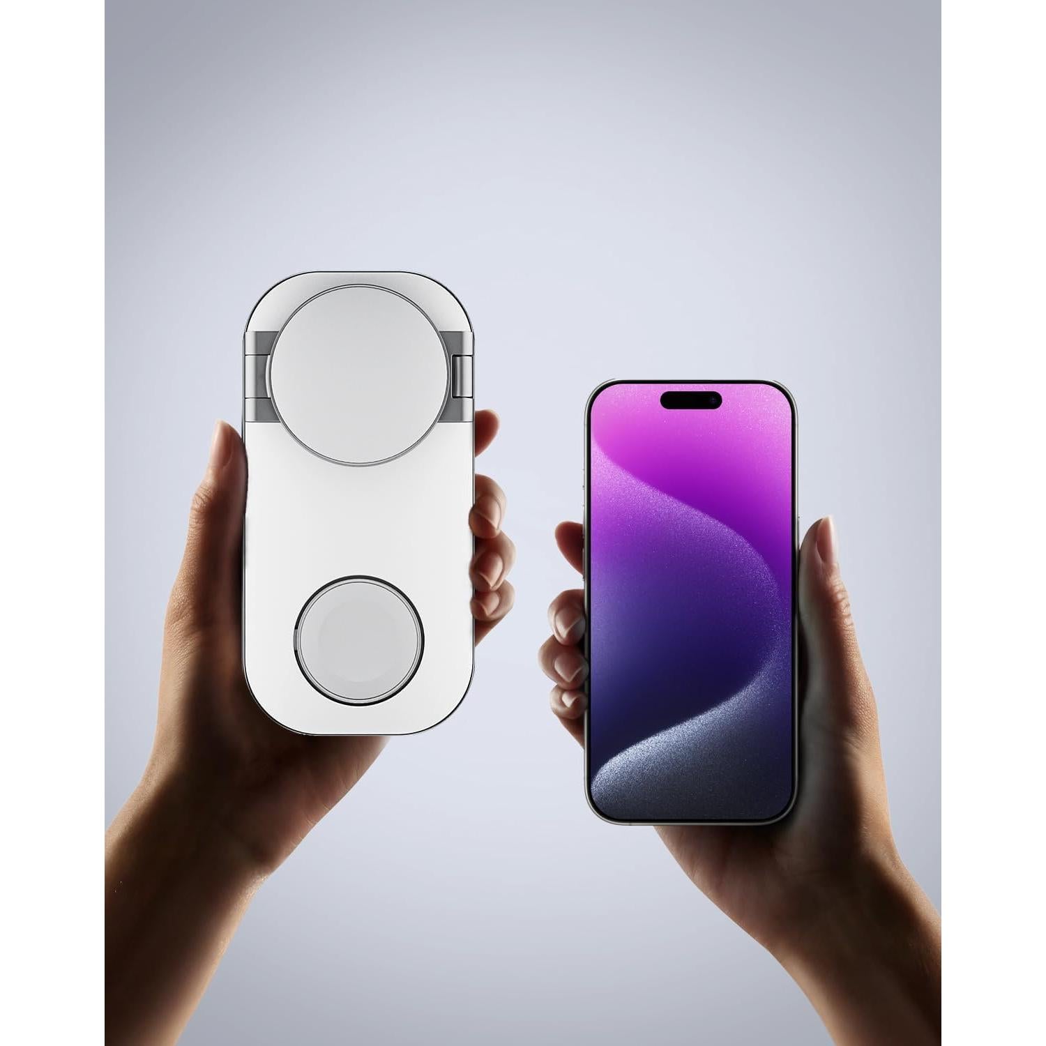 Estación de Carga Inalámbrica 3 en 1 KEEPRO Magnética 15W