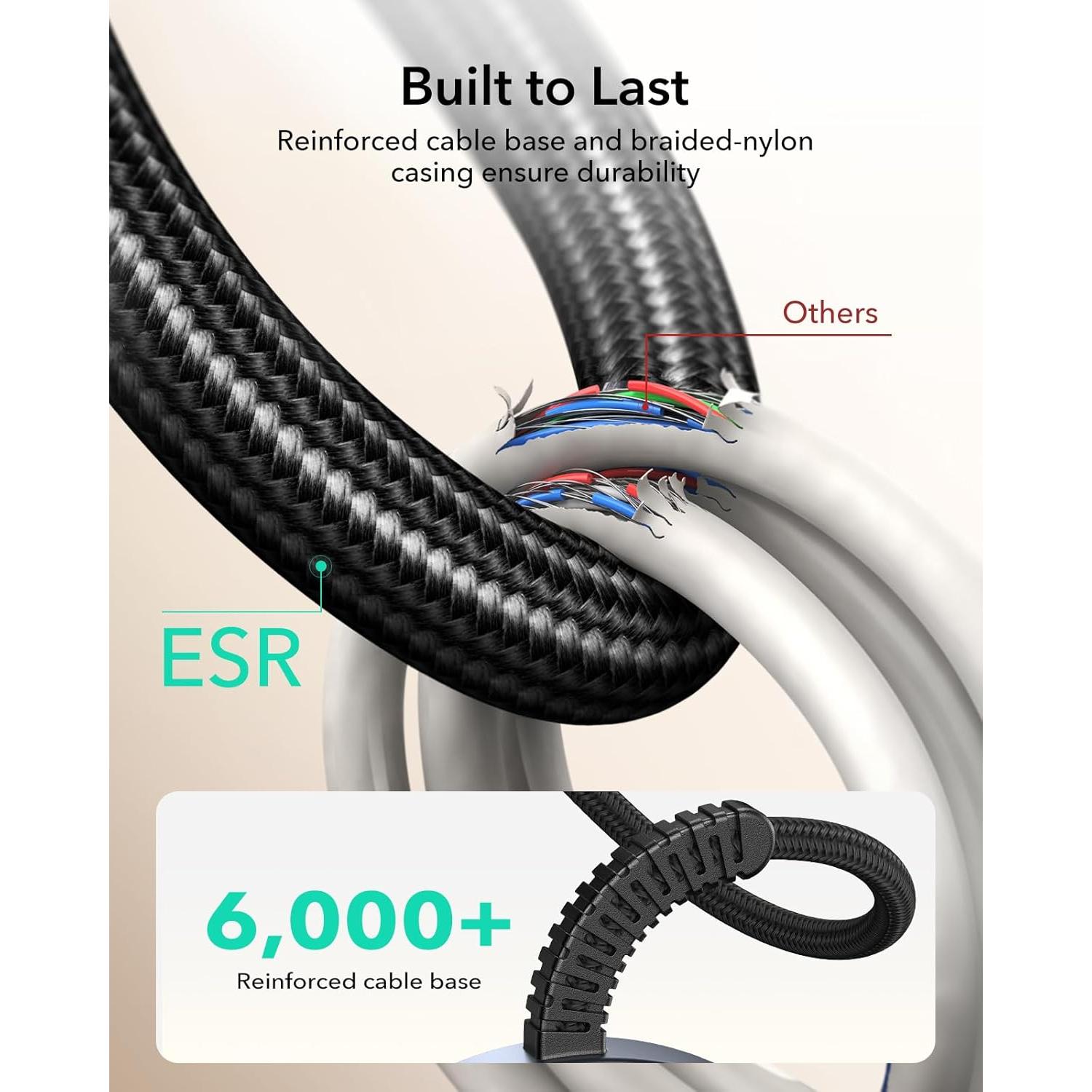 Cargador Inalámbrico ESR MagSafe 15W con Soporte - Azul