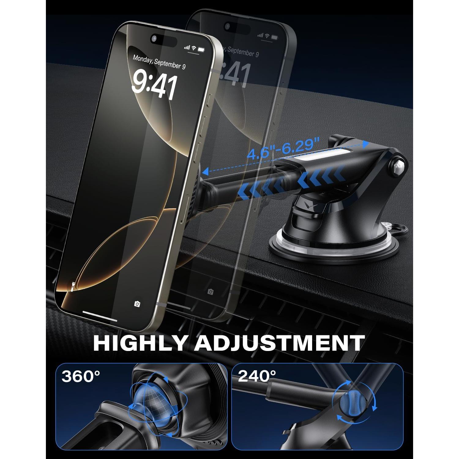 Soporte de Carga Magnético OQTIQ QI2 15W con Ventilador