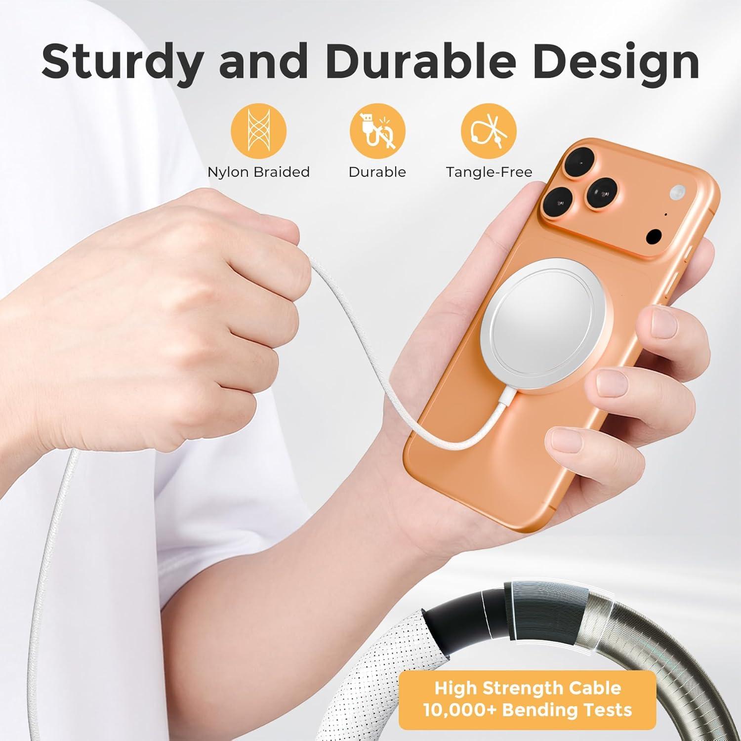 Base de Carga Inalámbrica Magnética 25W para iPhone y AirPods