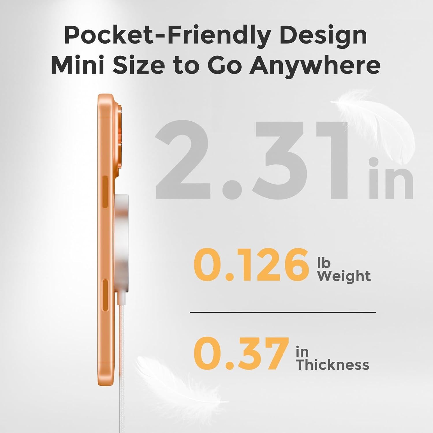 Base de Carga Inalámbrica Magnética 25W para iPhone y AirPods