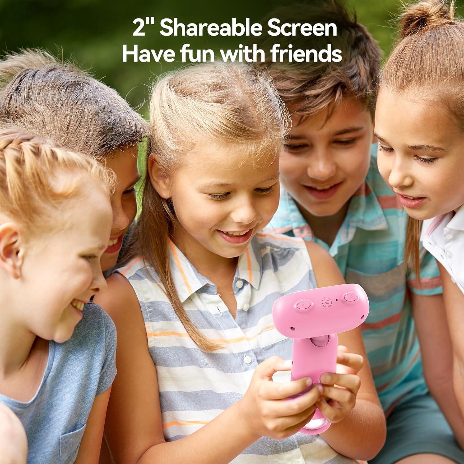 Microscopio Digital Portátil TOMLOV P30 para Niños 1000X