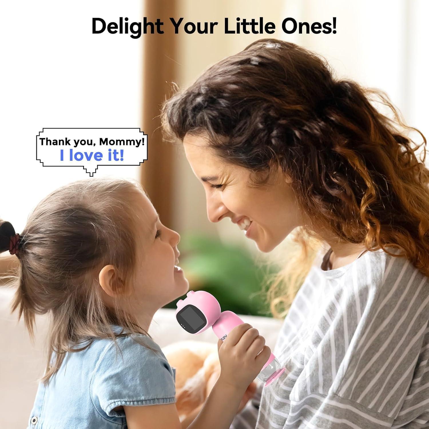 Microscopio Digital Portátil TOMLOV P30 para Niños 1000X