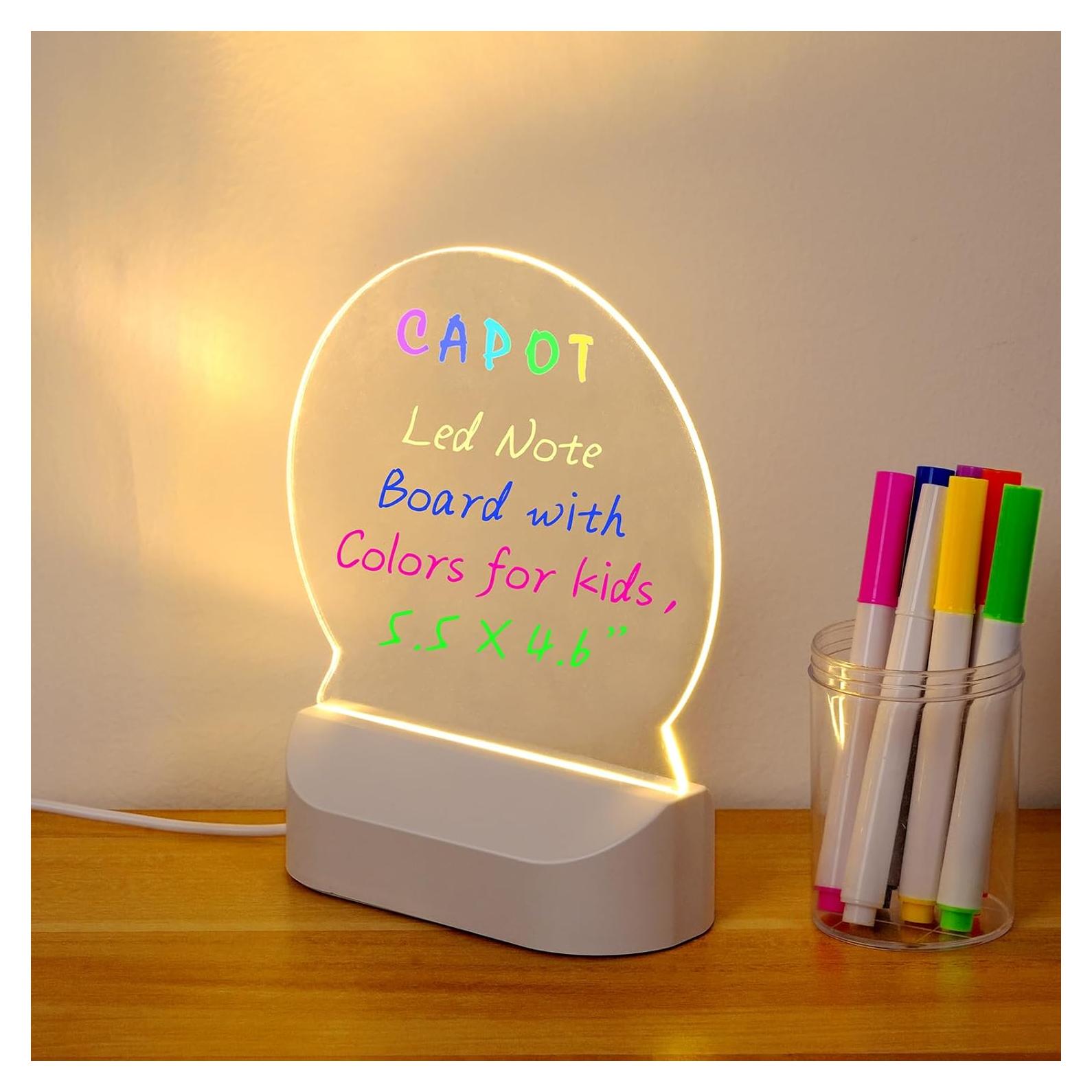 Tablero de Borrado en Seco Iluminado CAPOT 12.7 cm Moderno