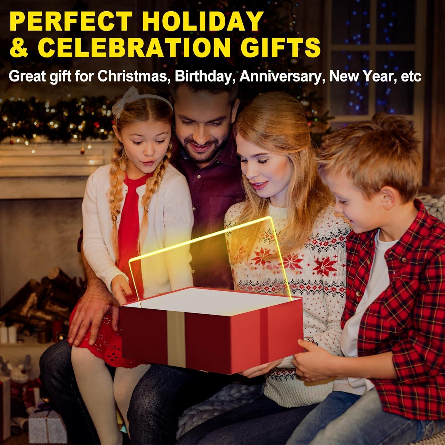 Tablero LED de Notas CALENBO 30x20 cm Acrílico Borrado en Seco