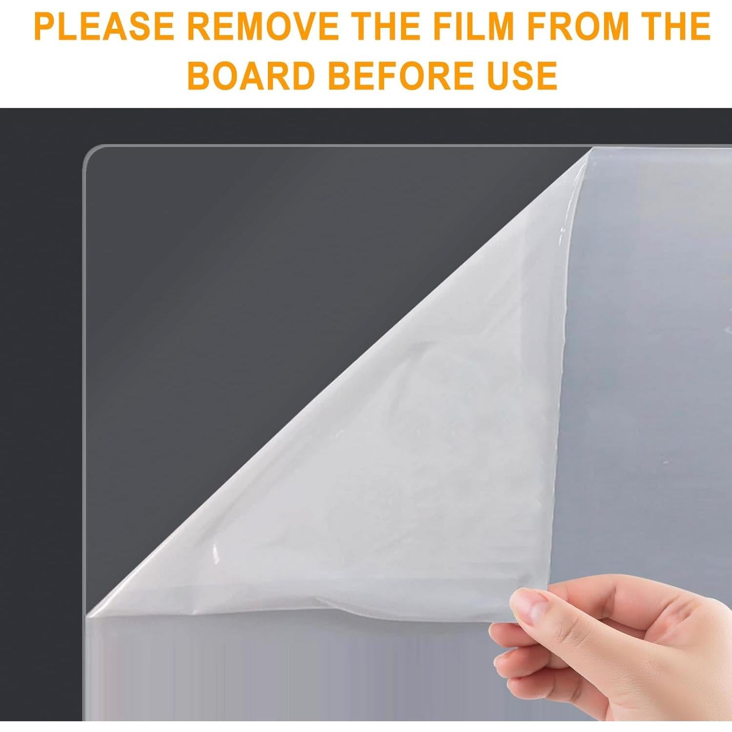 Tablero LED de Notas CALENBO 30x20 cm Acrílico Borrado en Seco