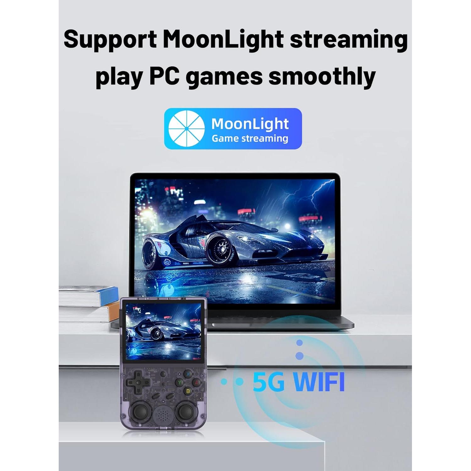 Consola de Juegos Portátil Retro Cintwor RG353V 3.5" IPS Android 11