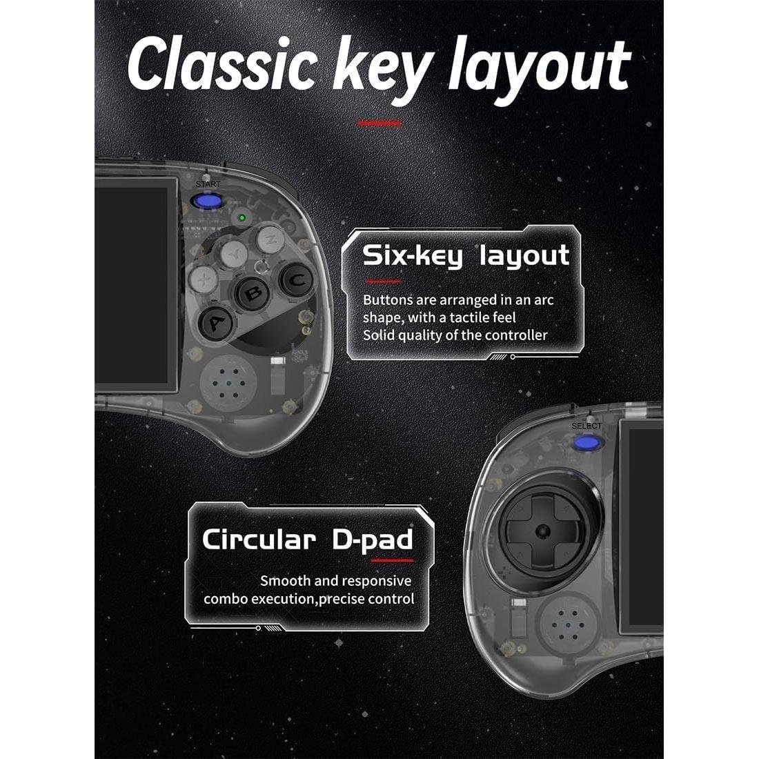 Consola portátil Retro GamePro RG ARC-S 4" IPS 128GB