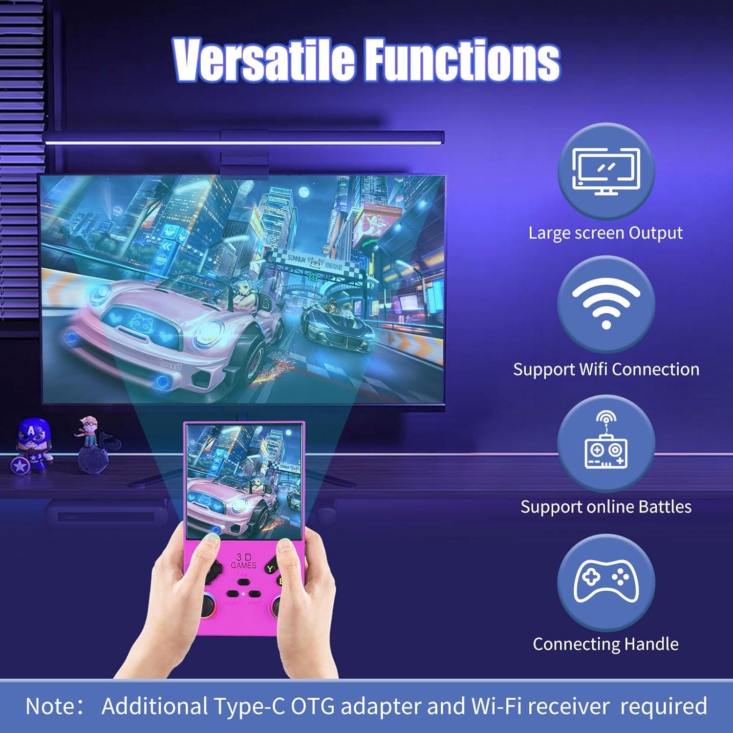 Consola de Juegos Portátil GWALSNTH V40 Max 256GB 40000 Juegos