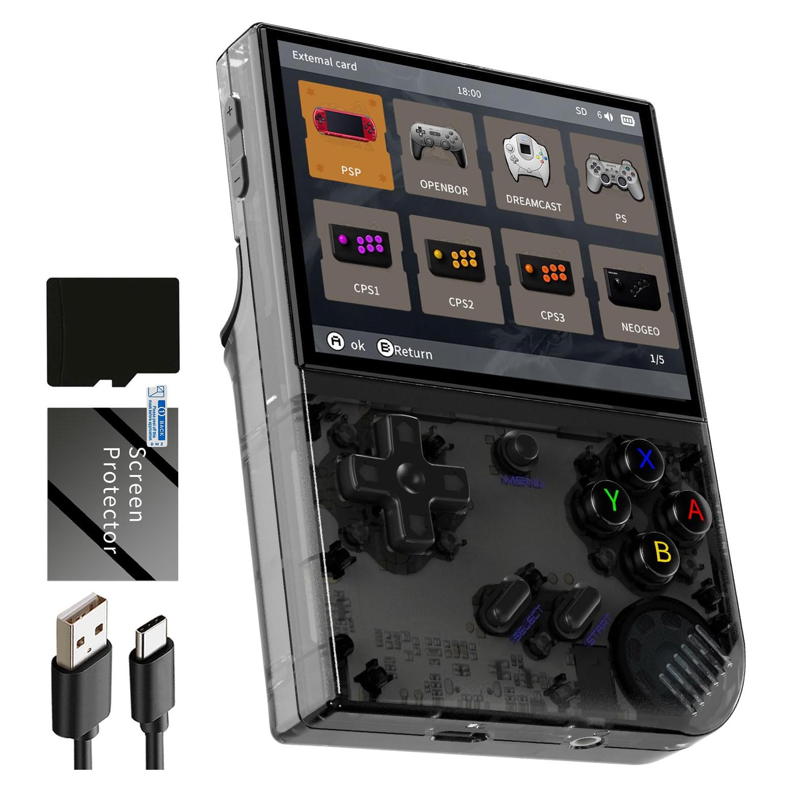 Consola de Juegos Portátil Aivuidbs RG35XXPlus 3.5" 64GB