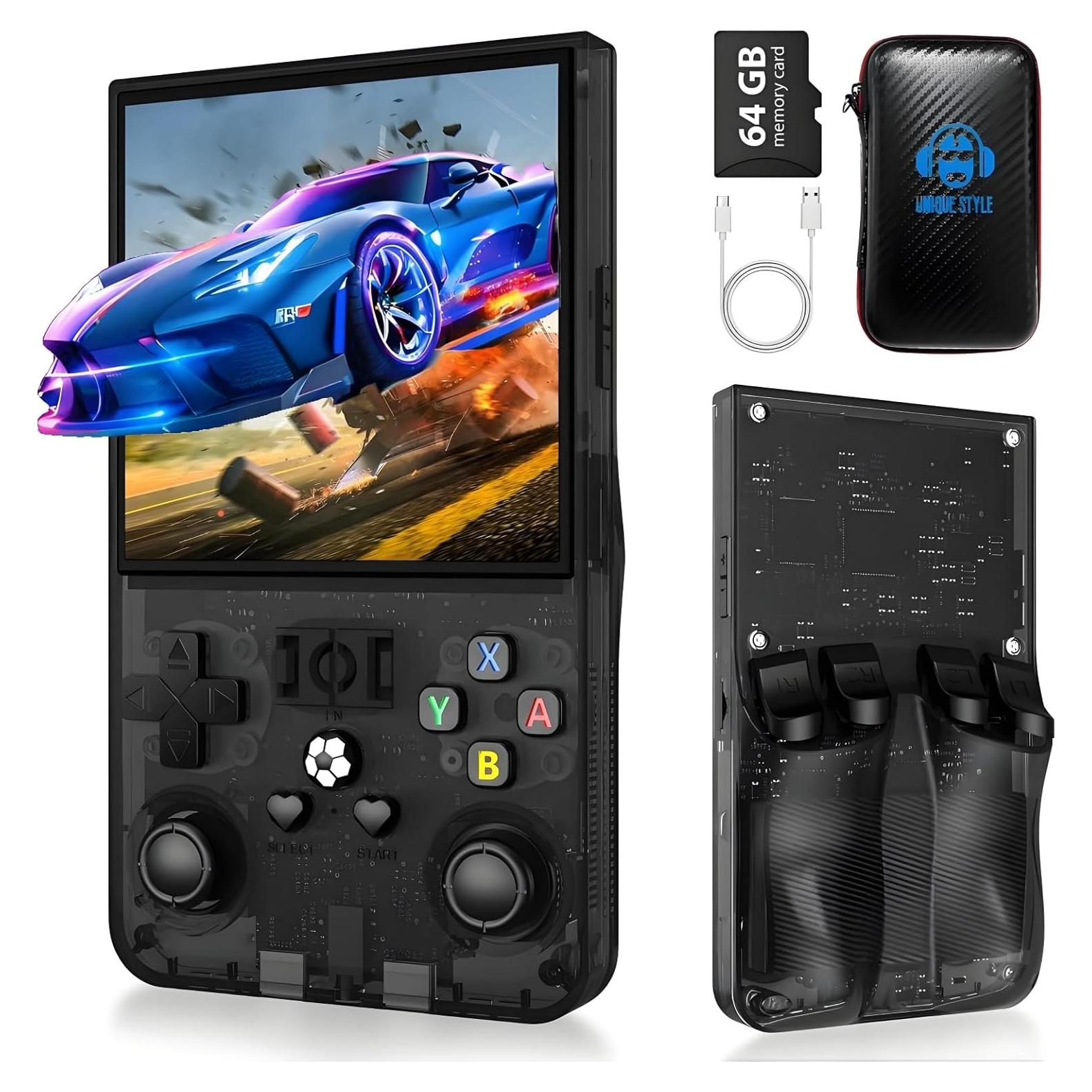 Consola de Juegos Portátil SIBOTION R36MAX 64GB Retro