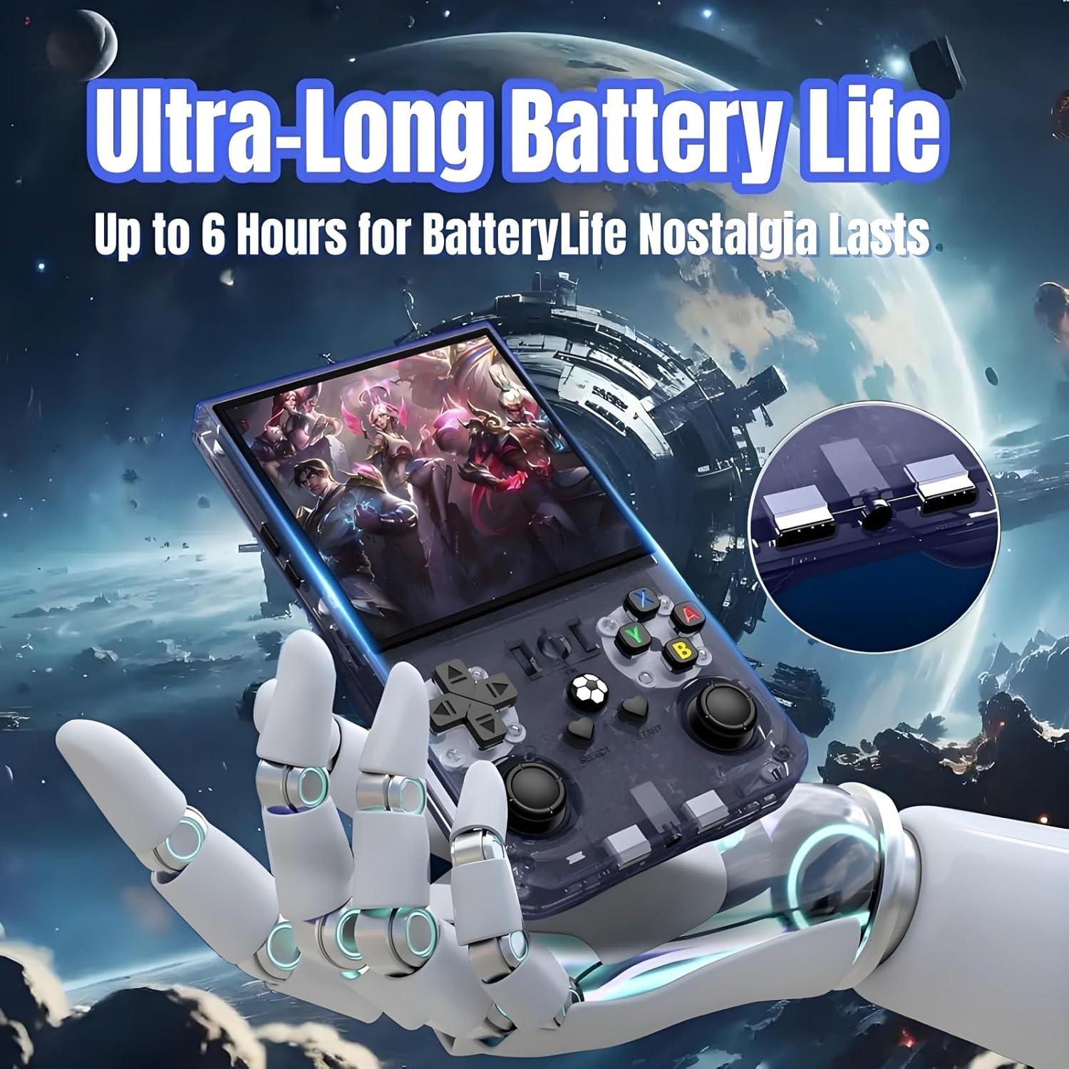 Consola de Juegos Portátil SIBOTION R36MAX 64GB Retro