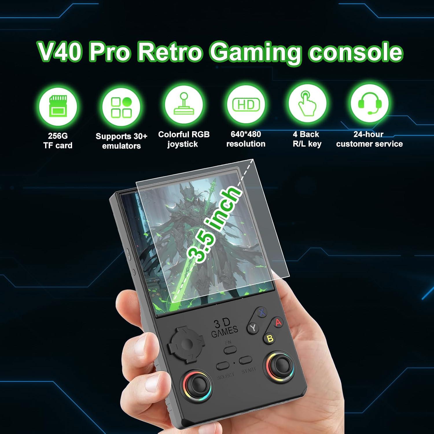 Consola de Juegos Portátil RegiisJoy V40 Pro 35000 Juegos 256GB