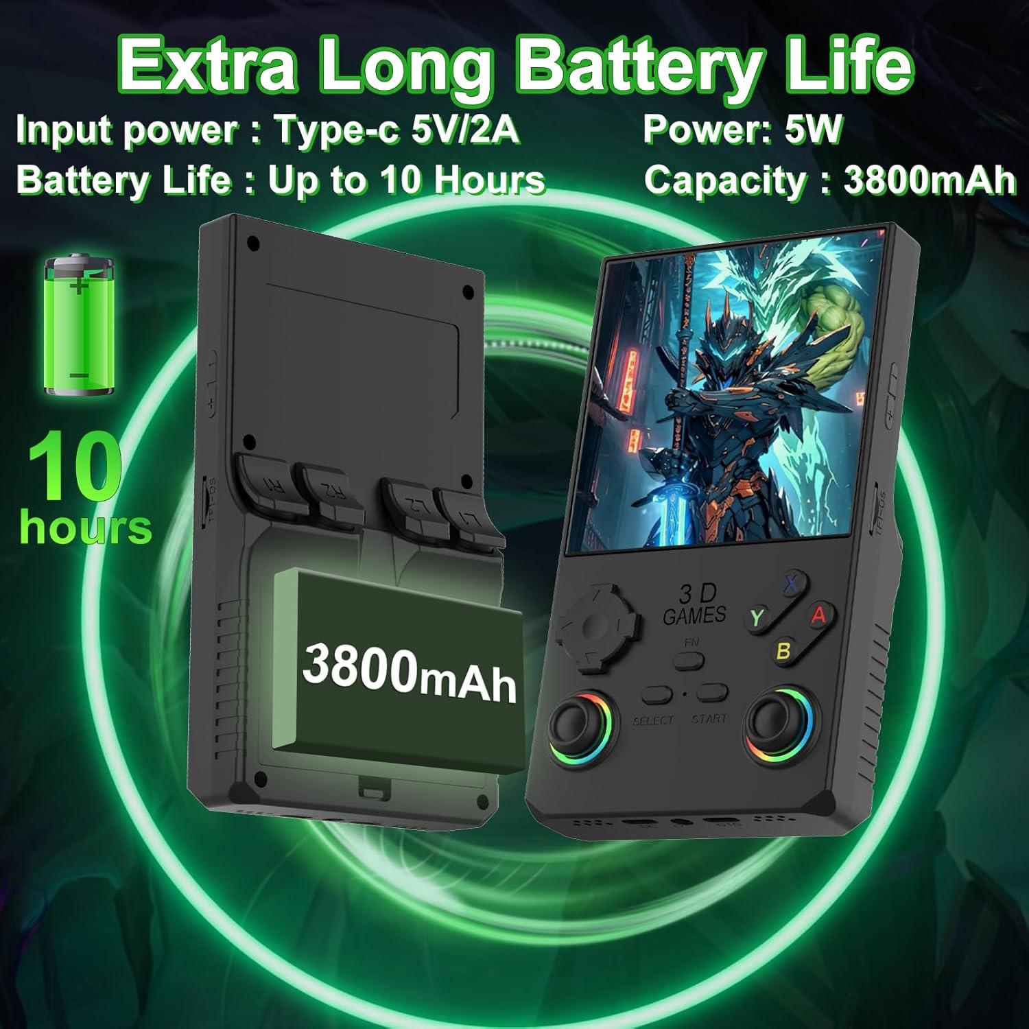 Consola de Juegos Portátil RegiisJoy V40 Pro 35000 Juegos 256GB