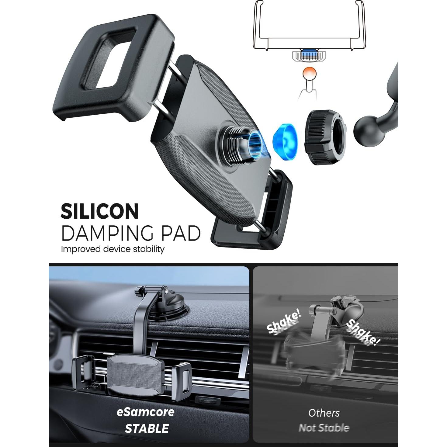 Abrazadera Universal para Tableta eSamcore 6-12.9" Ajustable