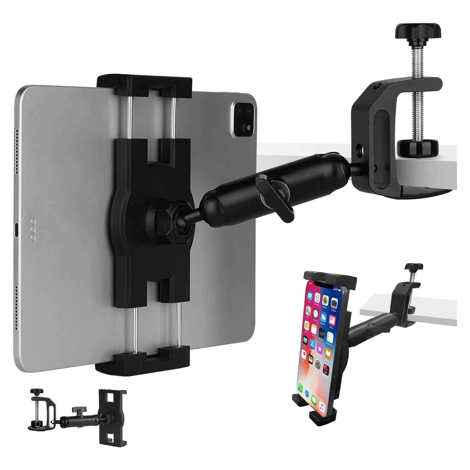 Soporte para Tabletas Mippko Bajo Gabinete 360° Ajustable