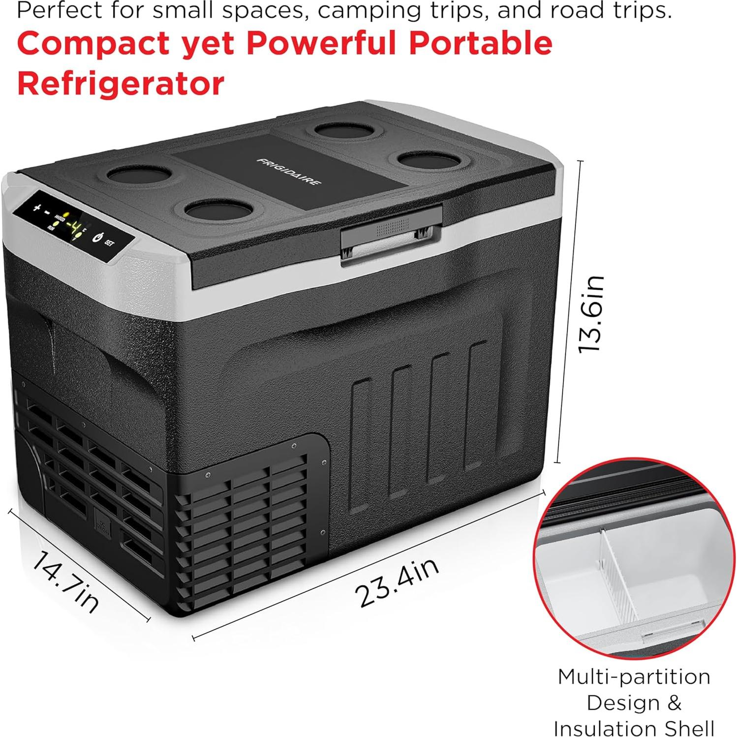 Frigidaire Refrigerador Congelador Portátil 20L 12V/24V y 110V