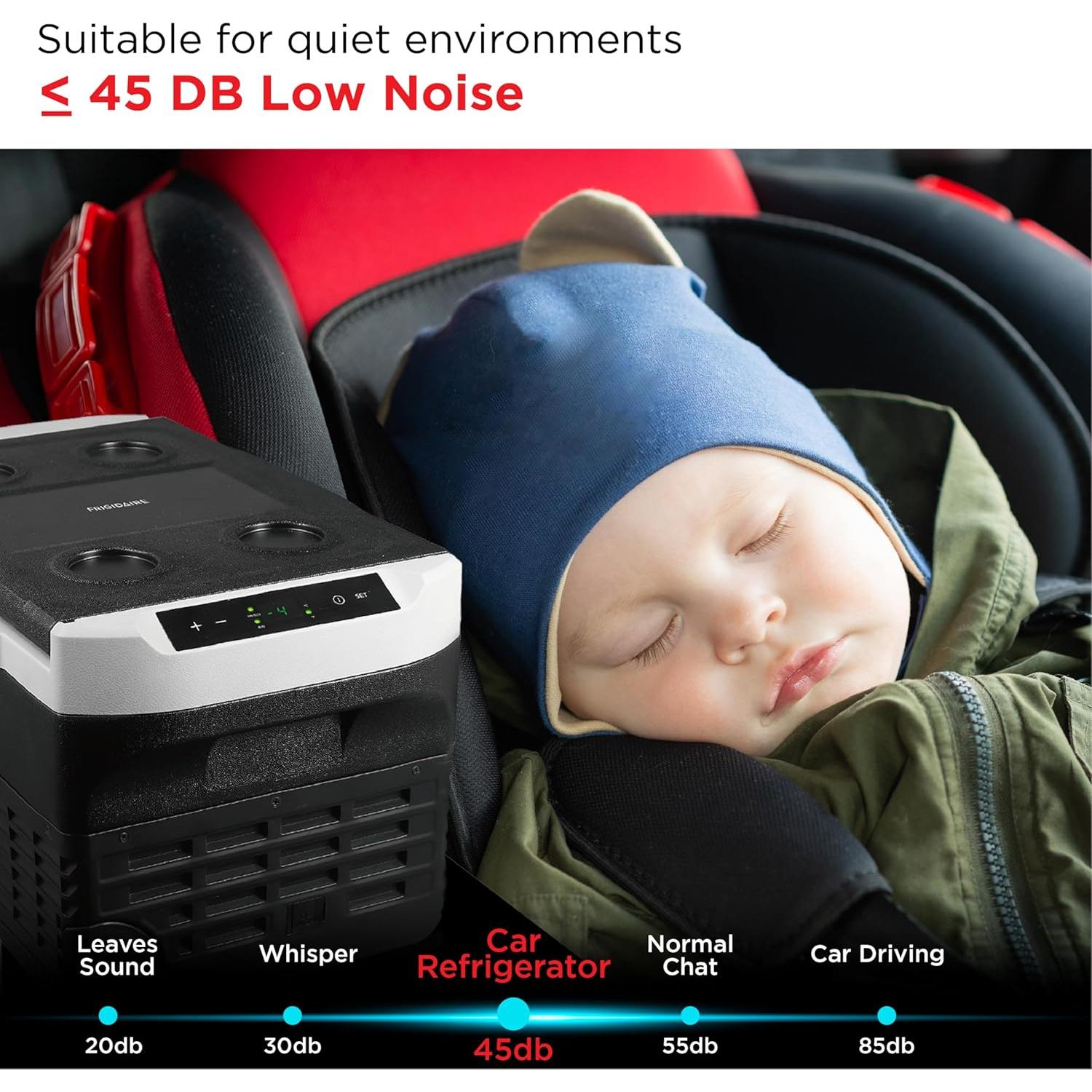 Frigidaire Refrigerador Congelador Portátil 20L 12V/24V y 110V