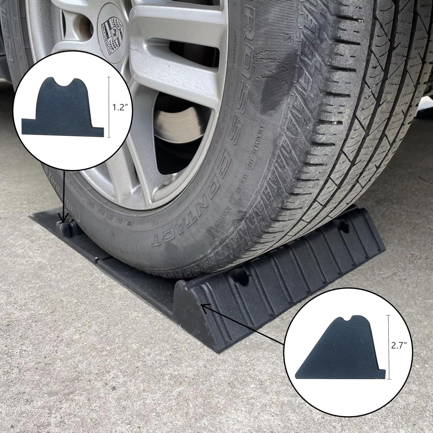 Alfombrilla de Guía de Estacionamiento F COME 2 Piezas 60x40cm