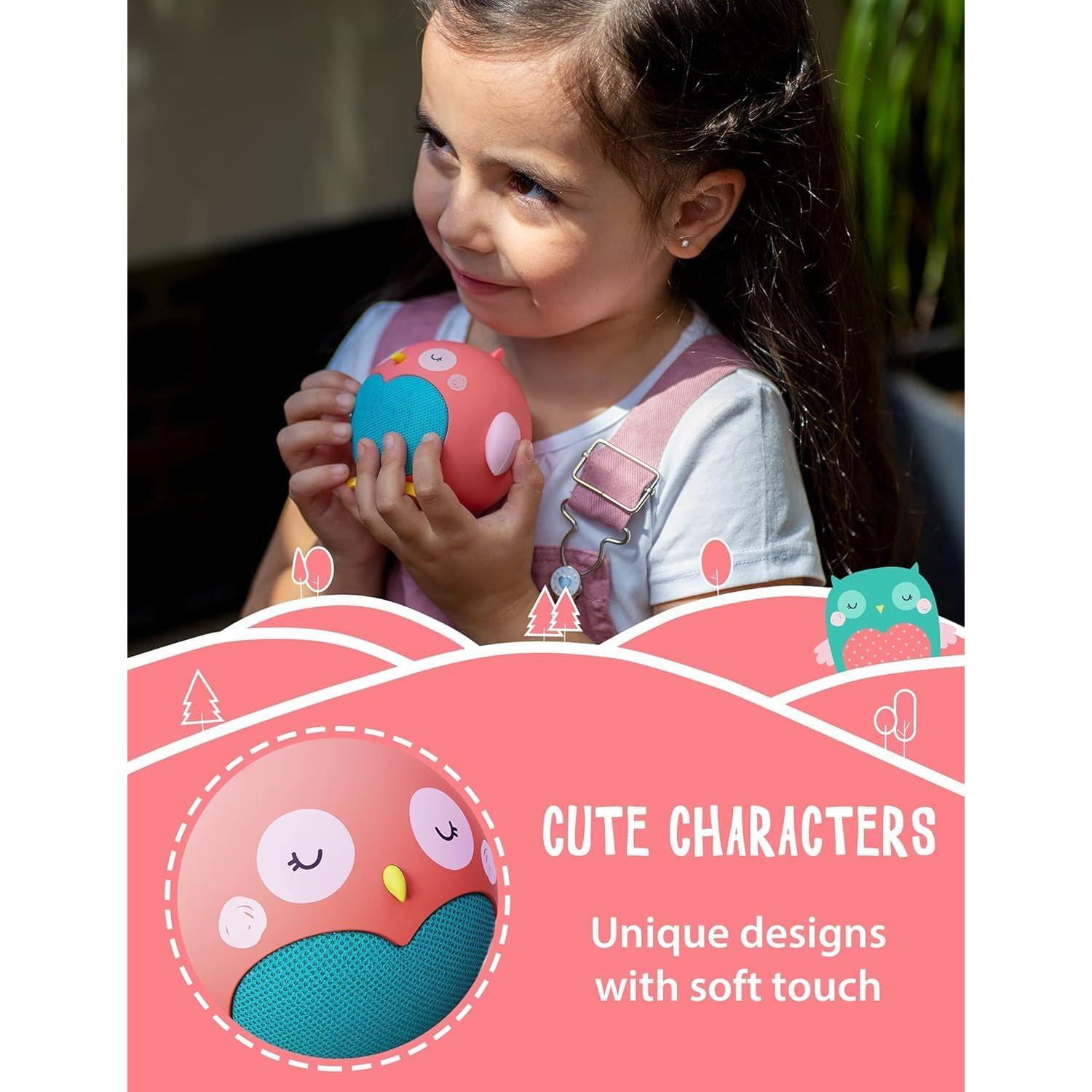 Altavoz Bluetooth Planet Buddies Búho Oliva 10.16cm Inalámbrico