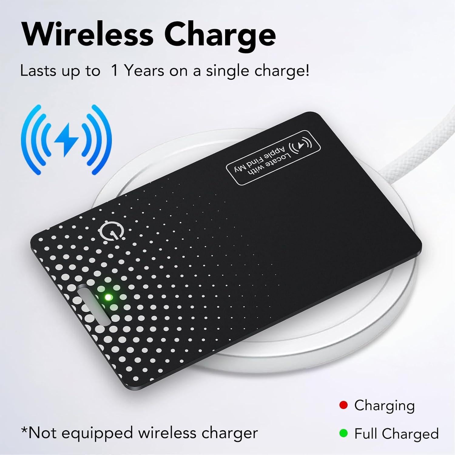 Rastreador Bluetooth TIMU Air Tracker Negro Carga Inalámbrica