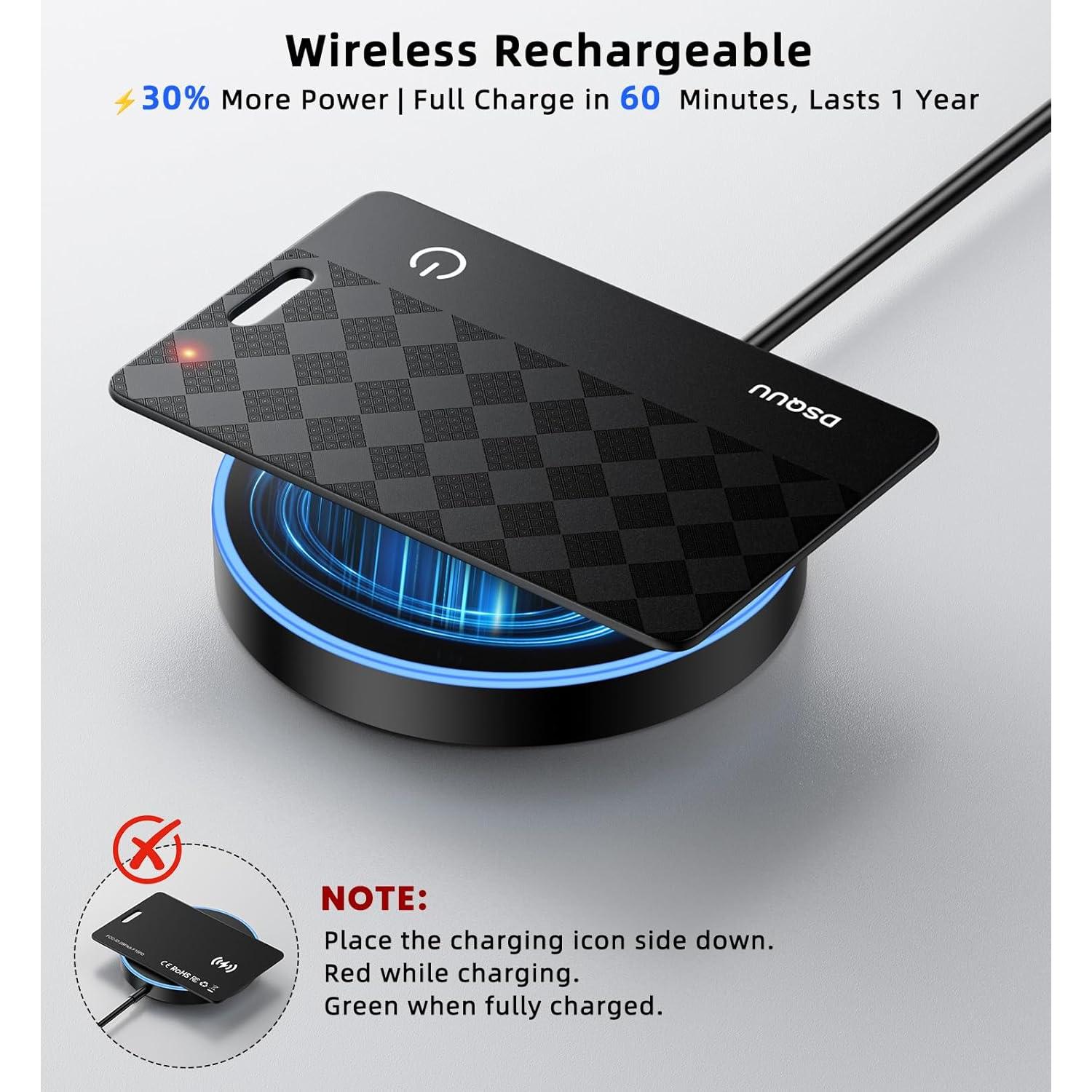 Tarjeta Rastreadora de Cartera Dsquu - Ultra Fina IP68 - 2 Paquete