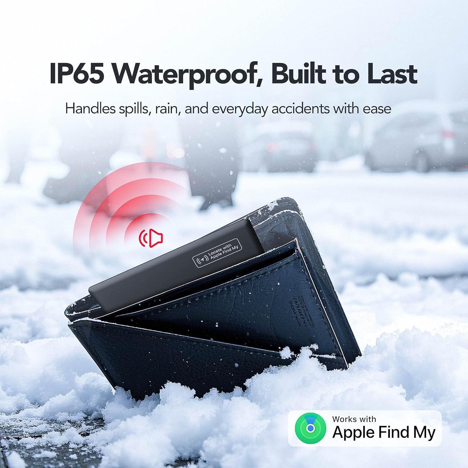 Tarjeta Localizadora de Cartera PAKCQNH Impermeable Bluetooth