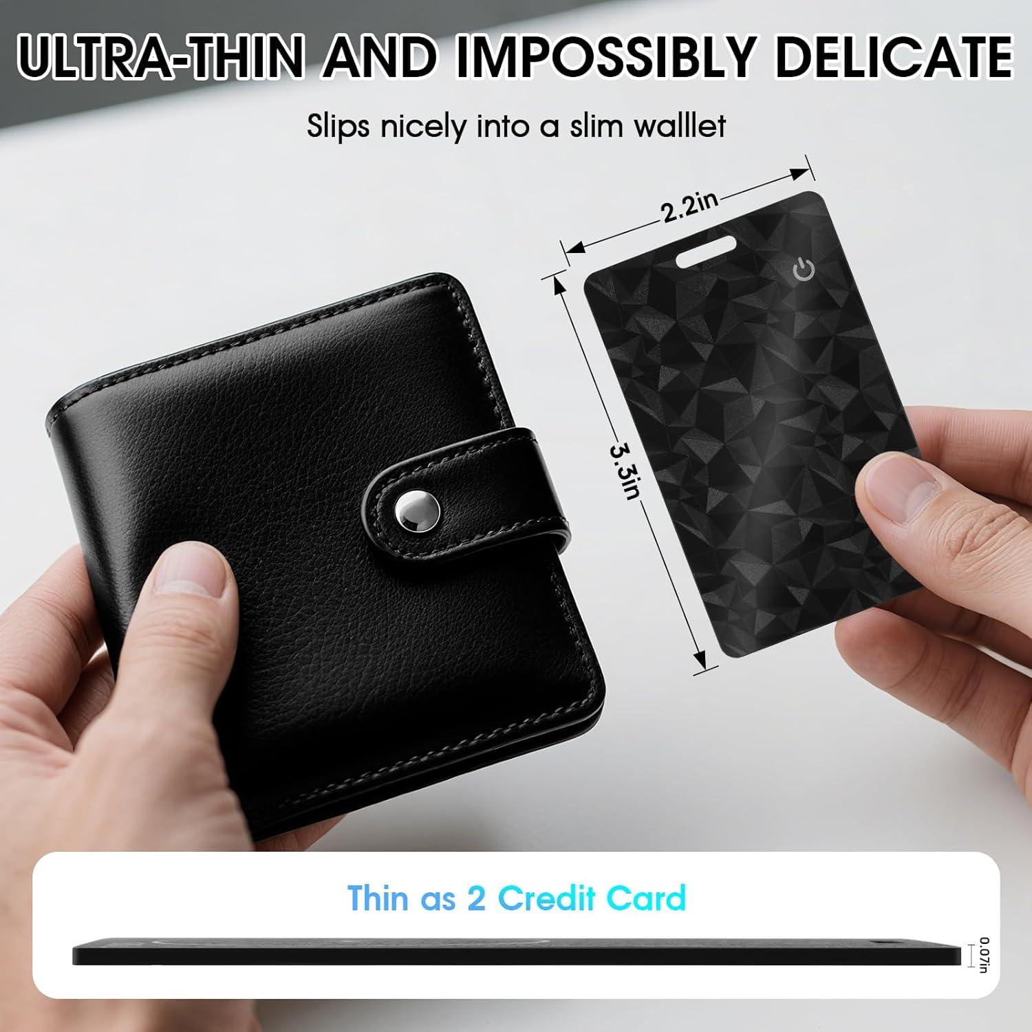 Rastreador Inteligente Ittnim para Cartera - Recargable, IP68