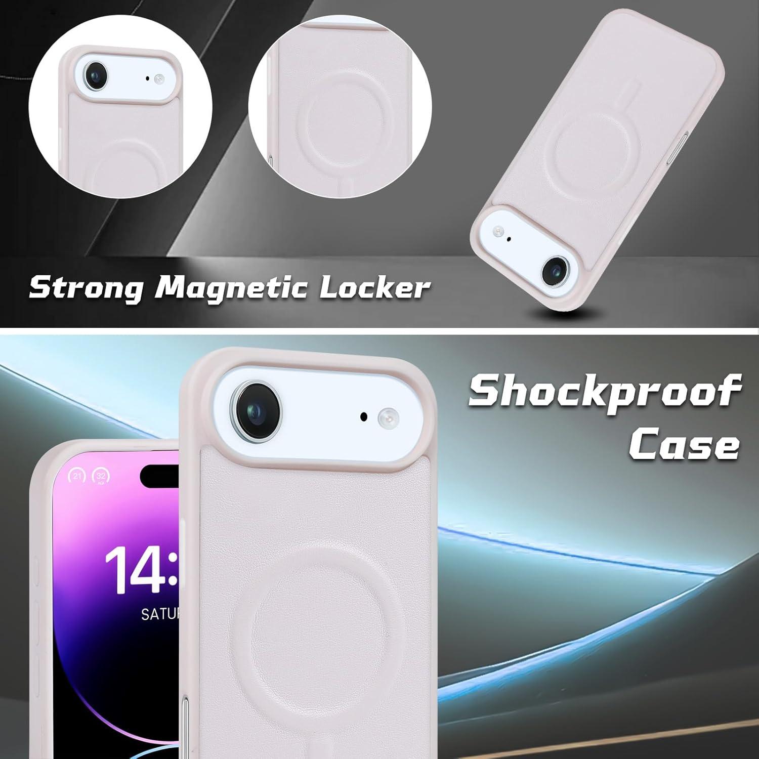 Funda Cruzada Desmontable Lacass para iPhone 17 Air - Blanco