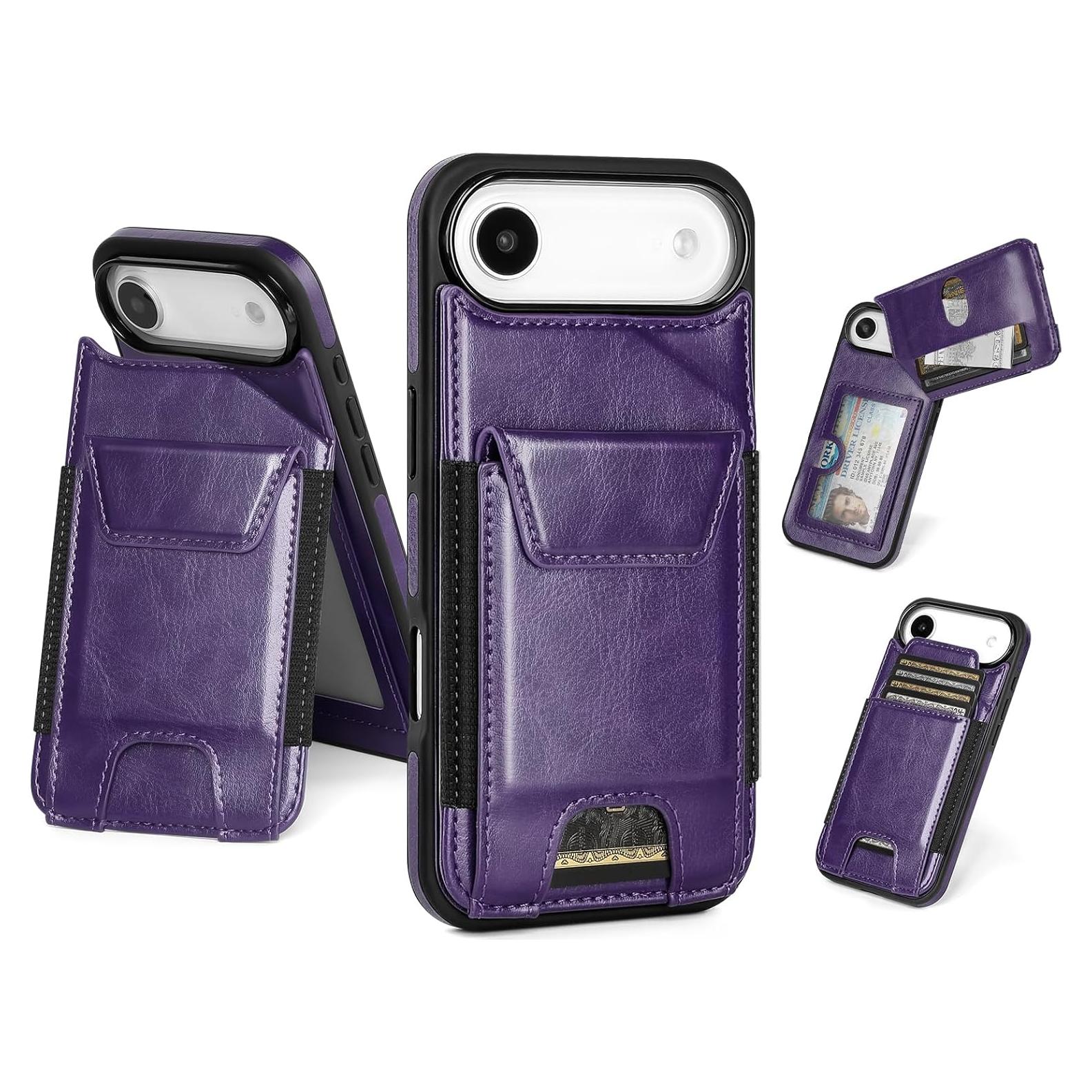Funda Cartera SkyEagle para iPhone 17 Air - Cuero PU RFID