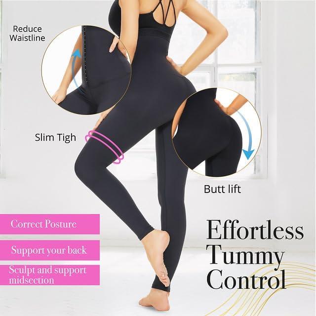 Leggings de Cintura Alta Eumygrl para Mujeres - Control Abdomen