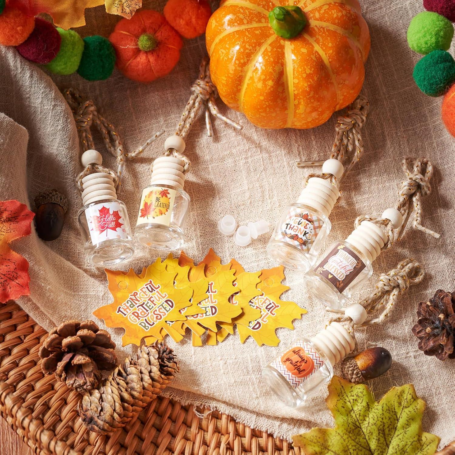 15 Difusores de Aire Colgantes Boao Acción de Gracias 10 ml