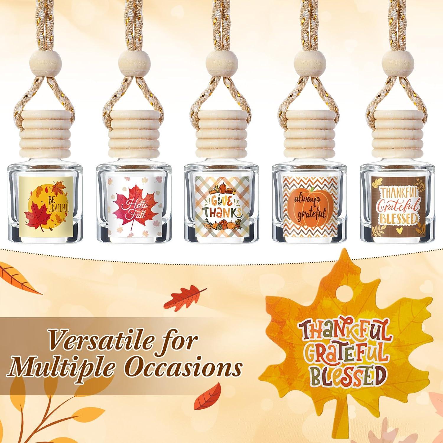 15 Difusores de Aire Colgantes Boao Acción de Gracias 10 ml