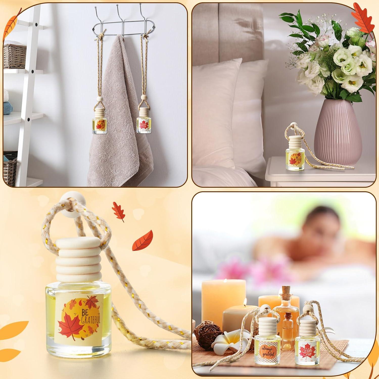 15 Difusores de Aire Colgantes Boao Acción de Gracias 10 ml