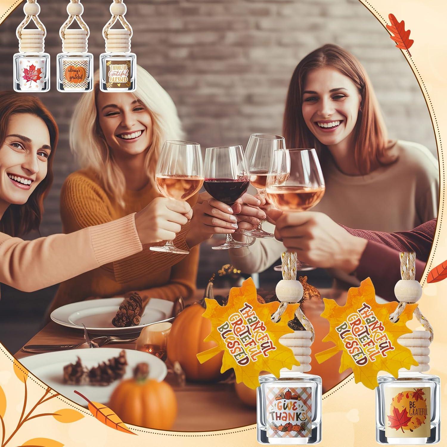 15 Difusores de Aire Colgantes Boao Acción de Gracias 10 ml