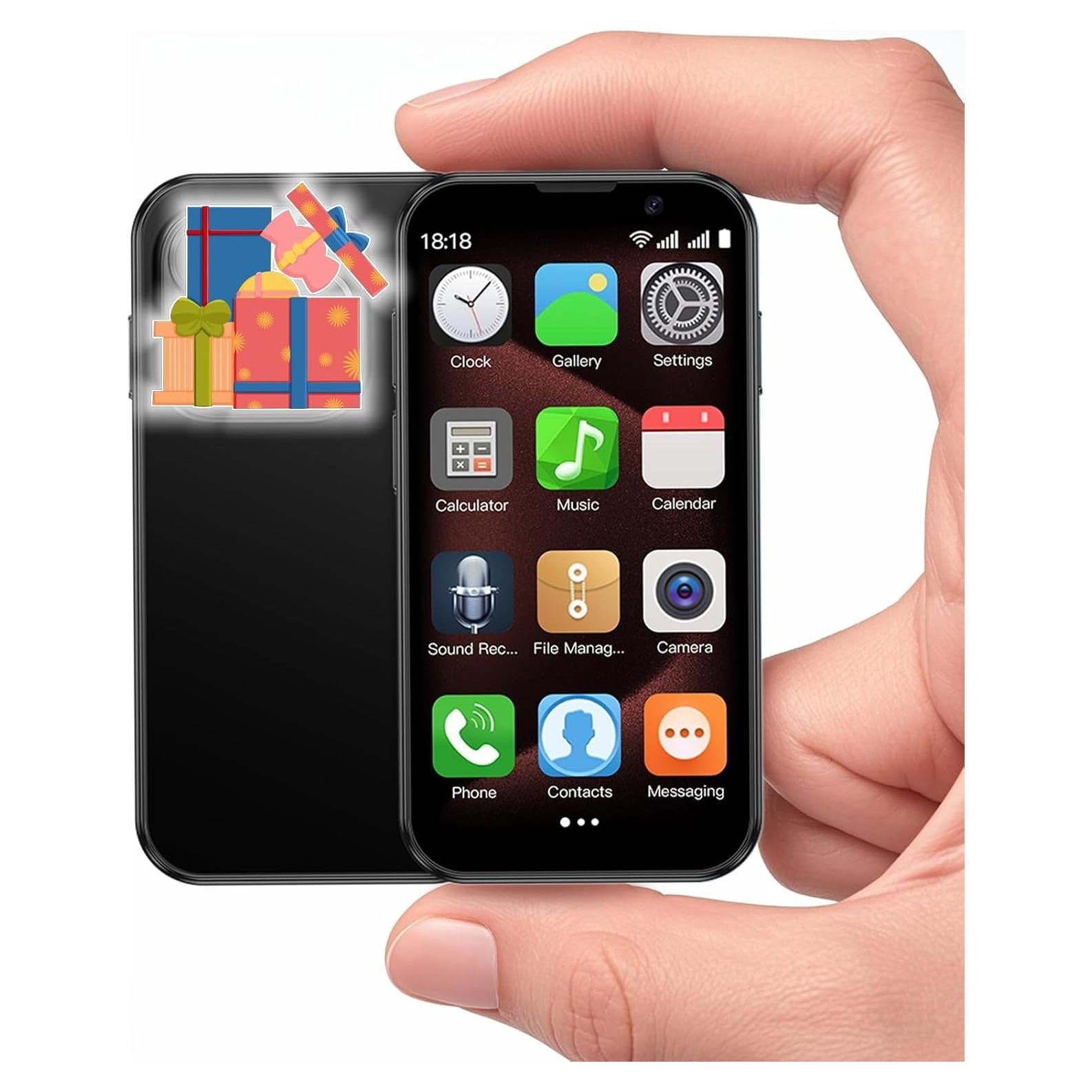 Mini Teléfono Becindy XS18Pro 3" HD 2GB RAM 16GB Doble SIM