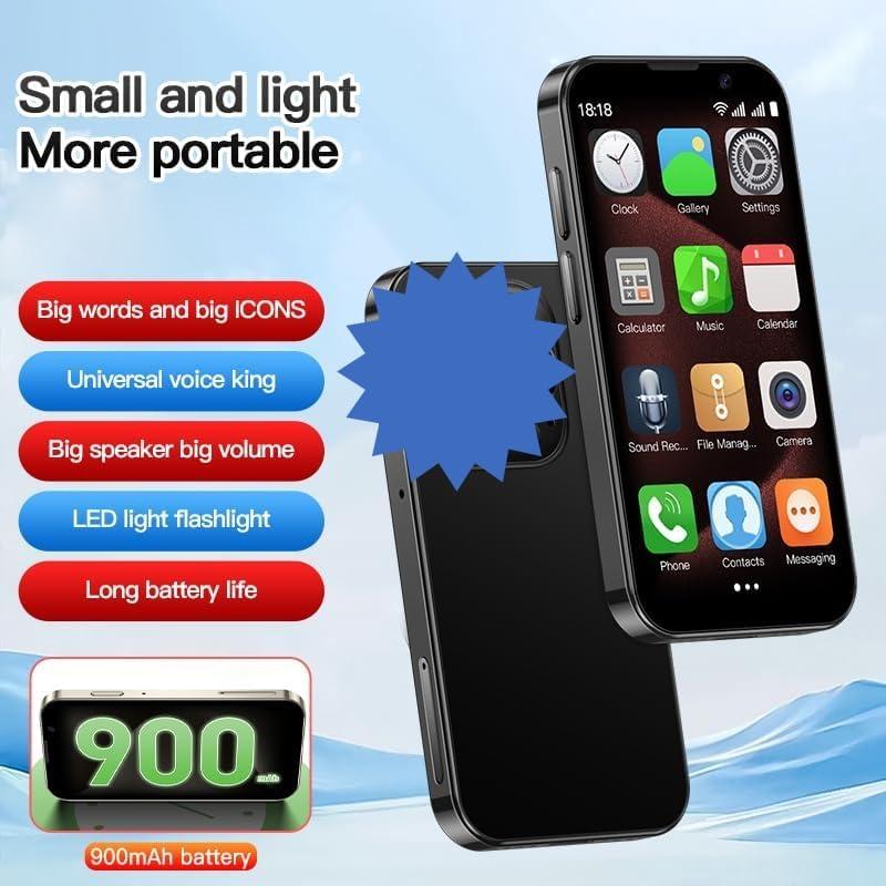 Mini Teléfono Becindy XS18Pro 3" HD 2GB RAM 16GB Doble SIM